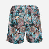 Ανδρικό μαγιό | σε γηίνους τόνους με λαχούρι σχεδιασμό