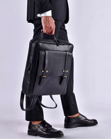 Ανδρική τσάντα πλάτης | σε μαύρη απόχρωση "Venice 2"