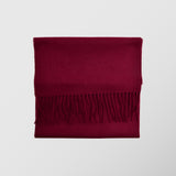 Ανδρικό Κασκόλ | κασμίρ σε μπορντό απόχρωση