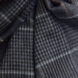 Ανδρικό Κασκόλ | σε μπλε βάση με καρό σχέδιο