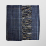 Ανδρικό Κασκόλ | σε μπλε βάση με καρό σχέδιο