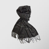 Ανδρικό Κασκόλ | σε γκρι βάση με καρό σχέδιο