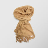 Ανδρικό Κασκόλ | μονόχρωμο σε μπεζ απόχρωση