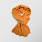 Ανδρικό Κασκόλ | μονόχρωμο σε μουσταρδί απόχρωση