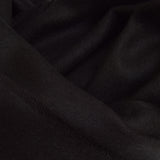 Ανδρικό Κασκόλ | μονόχρωμο σε μαύρη απόχρωση