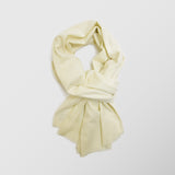 Ανδρικό Κασκόλ | μονόχρωμο σε υπόλευκη απόχρωση