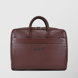 Ανδρική δερμάτινη τσάντα χαρτοφύλακας | "Ermis" σε απόχρωση καφέ