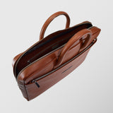 Ανδρική δερμάτινη τσάντα χαρτοφύλακας | "Ermis"