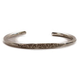 ΧΕΙΡΟΠΟΙΗΤΟ ΑΣΗΜΕΝΙΟ ΒΡΑΧΙΟΛΙ ΧΕΙΡΟΠΕΔΑ 925 ΜΕ ΣΚΑΛΙΣΤΟ ΣΧΕΔΙΑΣΜΟ