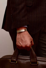 ΧΕΙΡΟΠΟΙΗΤΟ ΔΙΠΛΟ ΒΡΑΧΙΟΛΙ ΧΕΙΡΟΠΕΔΑ ΑΣΗΜΙ 925