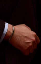 ΤΕΤΡΑΓΩΝΟ ΧΕΙΡΟΠΟΙΗΤΟ ΑΣΗΜΕΝΙΟ 925 ΒΡΑΧΙΟΛΙ ΧΕΙΡΟΠΕΔΑ ΜΕ ΣΚΑΛΙΣΤΟ ΣΧΕΔΙΑΣΜΟ