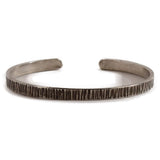 ΧΕΙΡΟΠΟΙΗΤΟ ΑΣΗΜΕΝΙΟ ΒΡΑΧΙΟΛΙ ΧΕΙΡΟΠΕΔΑ 925 ΜΕ ΡΙΓΩΤΟ ΣΧΕΔΙΣΜΟ