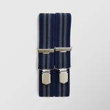 Ανδρικές τιράντες | σε μπλέ απόχρωση με κάθετο ριγέ σχεδιασμό