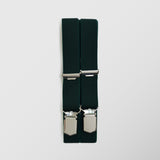 Τιράντες | σε μονόχρωμη σκούρα γκρι απόχρωση