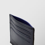 Πορτοφόλι | card holder δερμάτινο δίχρωμο σε μπλέ και μπλέ ρουά απόχρωση