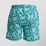 Ανδρικό μαγιό | σε βεραμάν βάση με μπλε σχέδιο