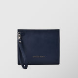 Quadrata | τσάντα χειρός σε μπλέ απόχρωση