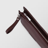 Quadrata | τσάντα χειρός σε καφέ απόχρωση