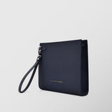 Quadrata | τσάντα χειρός σε μπλέ απόχρωση