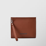 Quadrata | τσάντα χειρός σε ταμπά απόχρωση