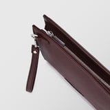 Quadrata | τσάντα χειρός σε καφέ απόχρωση