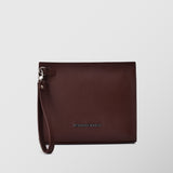 Quadrata | τσάντα χειρός σε καφέ απόχρωση