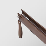 Quadrata | τσάντα χειρός σε απόχρωση tabacco