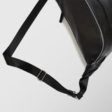 Ανδρική τσάντα χιαστί | σε μαύρη απόχρωση “Pectus”