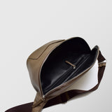 Ανδρική τσάντα χιαστί | σε γκρι έλεφαντ απόχρωση "Pectus"