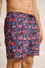 Ανδρικό μαγιό | σε μπλε και κόκκινες αποχρώσεις