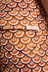 Ανδρικό μαγιό | σε χάλκινους τόνους με γεωμετρικό σχέδιο