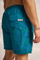 Ανδρικό μαγιό | σε μπλε και πράσινη απόχρωση