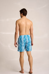 Ανδρικό μαγιό | σε μπλε τόνους