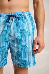 Ανδρικό μαγιό | σε μπλε τόνους