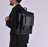 Ανδρική τσάντα πλάτης | σε μαύρη απόχρωση "Venice 2"