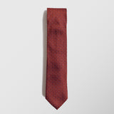 Στενή γραβάτα | σε χάλκινη βάση με μικρό σχεδιασμίο στην ύφανση και σιέλ λεπτομέρεια