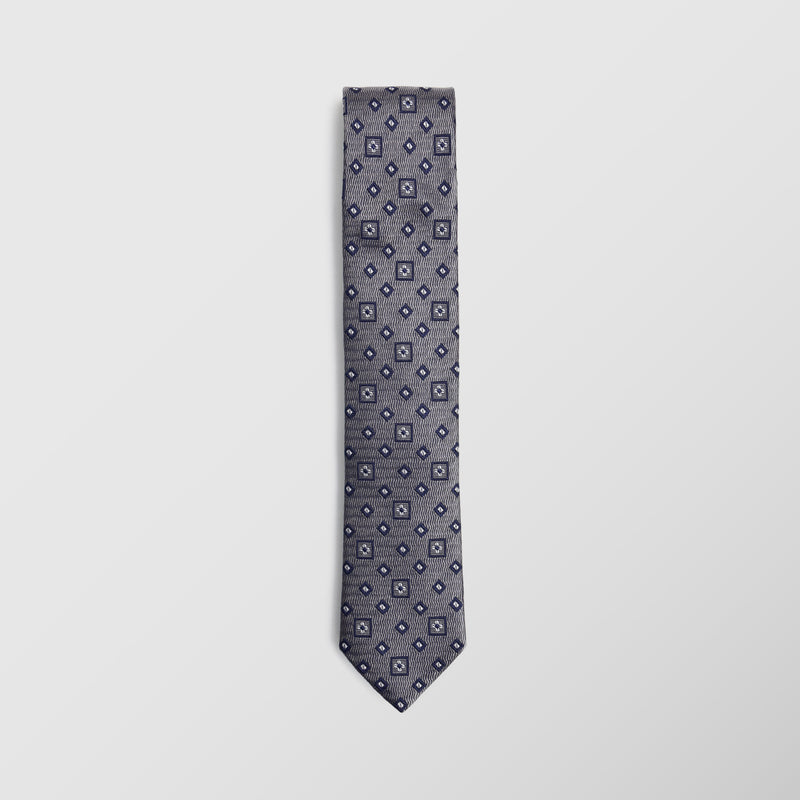 Στενή γραβάτα | σε γκρι απόχρωση