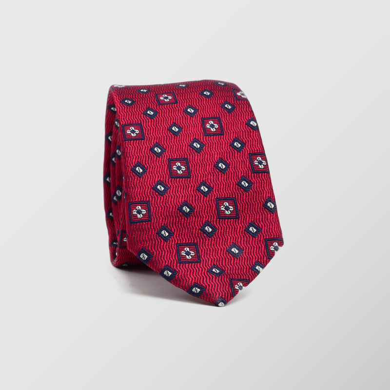 Στενή γραβάτα | σε κόκκινη απόχρωση