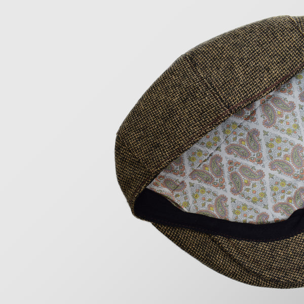 Καπέλο Τραγιάσκα | σε μπέζ/γηίνες αποχρώσεις  με μικρό σχέδιο