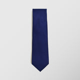 Φαρδιά γραβάτα | μεταξωτή σε μπλε απόχρωση με μικρό σχεδιασμό τόνο στο τόνο