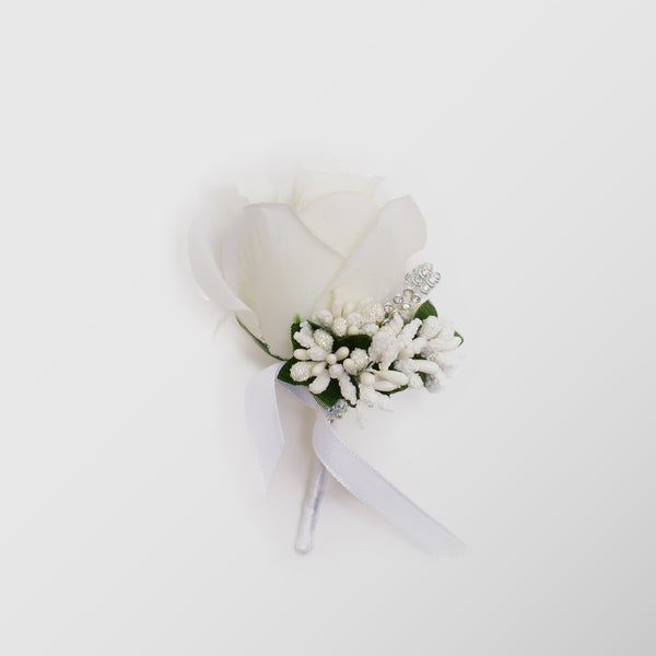 Λουλούδι για το πέτο | σε λευκή απόχρωση