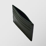 Πορτοφόλι | card holder δερμάτινο σε κυπαρισσί απόχρωση