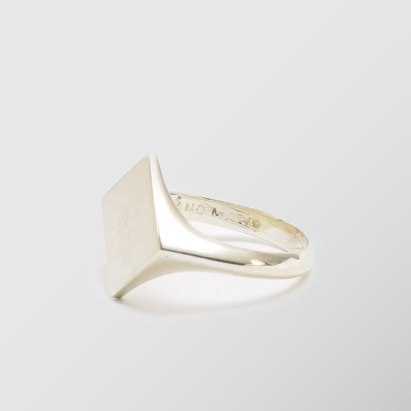 Δαχτυλίδι | απο ασήμι 925 με μίνιμαλ ρόμβο σχεδιασμό