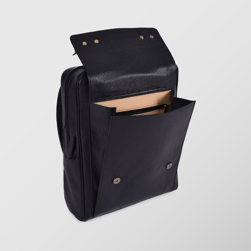 Ανδρική τσάντα πλάτης | σε μαύρη απόχρωση "Venice 2"